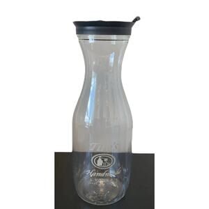 Tito's Handmade Vodka Mixing Carafe Austin Texas Bar Screw Top Lid Brunch Lunch